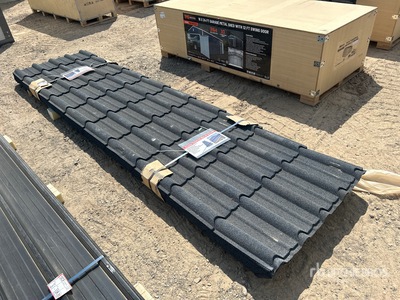 Quantity of (30) 11 ft 8 in x 3 ft Stone Coated Metal Roofs Varios otros (Unused)