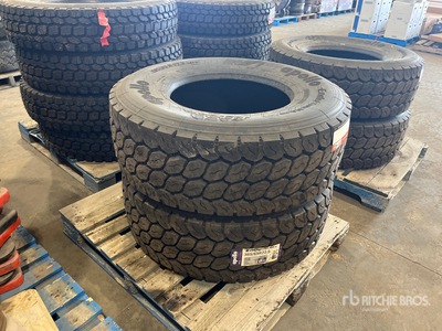 Quantity of (2) Apollo 385/65R22.5 Tires (Unused)