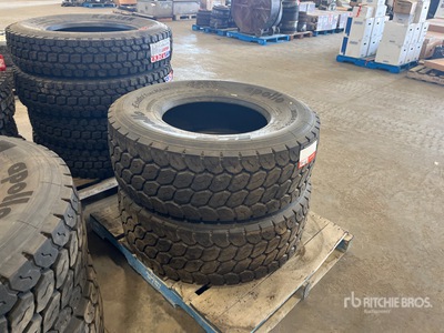 Quantity of (2) Apollo 385/65R22.5 Tires