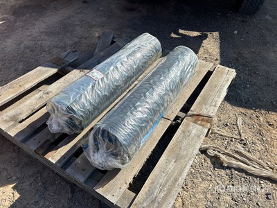 Quantity of (2) 13 ft x 300 ft Woven Landscape Fabric Divers - Équipement d'aménagement paysagé  (Unused)