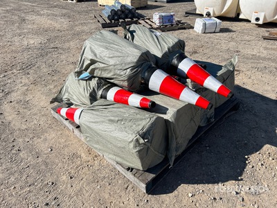 Quantity of (60) 2025 15 in x 27 in Traffic Cones (Unused)