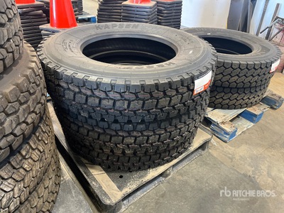 Quantity of (3) Kapsen HS207 11R24.5 Tires (Unused)
