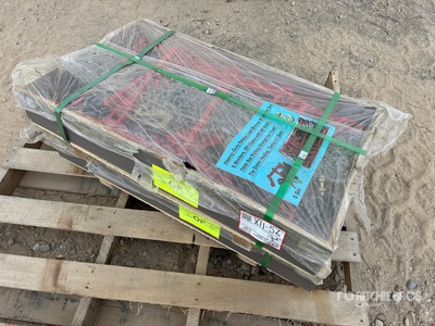 Quantity of (10) Heavy Duty Ratchet Load Binders And Chains (Unused)