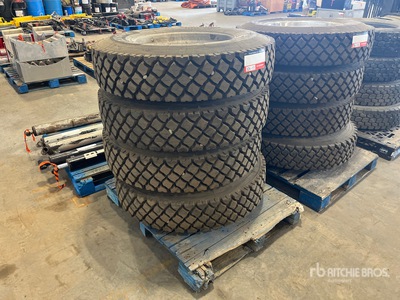 Quantity of (4) Blackhawk 11R24.5 Tires