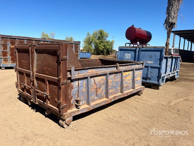 Quantity of (2) 12 ft Roll-Off Container