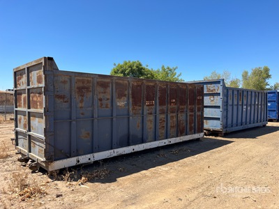 Quantity of (2) 22 ft Roll-Off Container