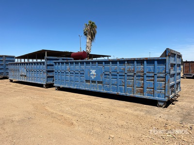 Quantity of (2) 22 ft Roll-Off Container