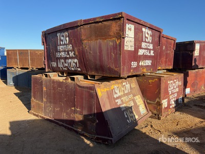Quantity of (4) Scrap Bins