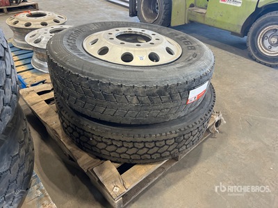 Quantity of (2) 295/75R22.5 Neumáticos