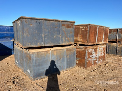 Quantity of (4) Scrap Bins
