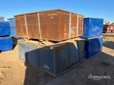 Quantity of (4) Scrap Bins