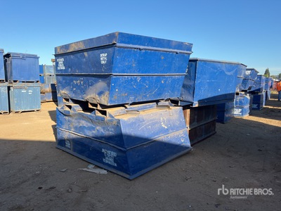 Quantity of (4) Scrap Bins