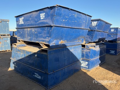 Quantity of (4) Scrap Bins