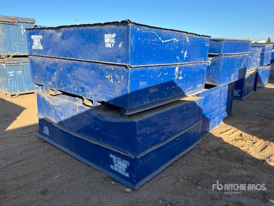 Quantity of (4) Scrap Bins