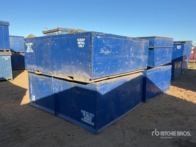 Quantity of (4) Scrap Bins