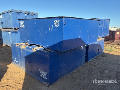 Quantity of (4) Scrap Bins