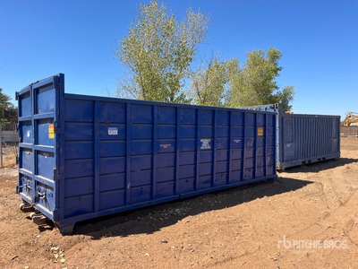 Quantity of (2) 20 ft Roll-Off Container