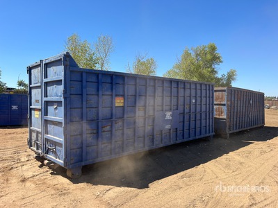Quantity of (2) 22 ft Roll-Off Container