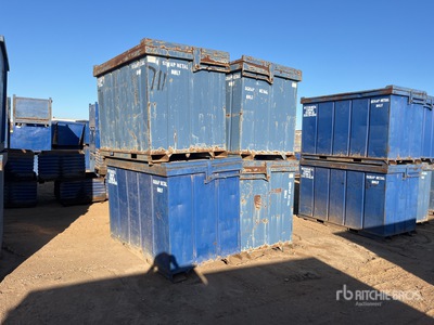 Quantity of (4) Scrap Bins