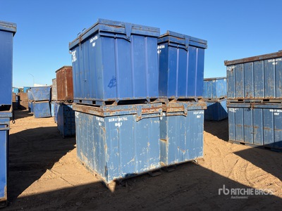 Quantity of (4) Scrap Bins