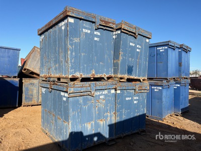 Quantity of (4) Scrap Bins