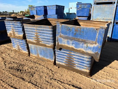 Quantity of (6) Scrap Bins