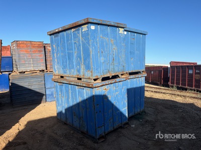Quantity of (4) Scrap Bins