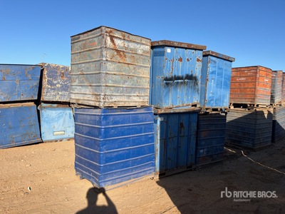 Quantity of (6) Scrap Bins