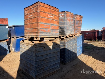 Quantity of (6) Scrap Bins