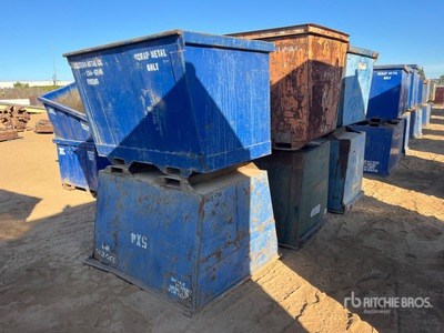 Quantity of (6) Scrap Bins