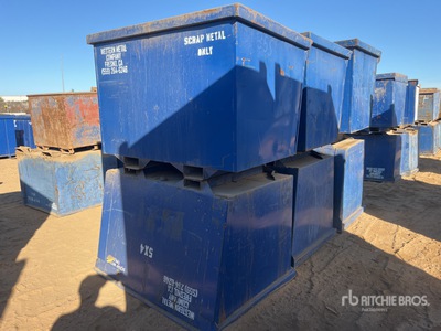 Quantity of (6) Scrap Bins