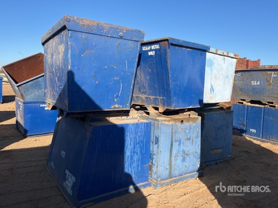 Quantity of (6) Scrap Bins