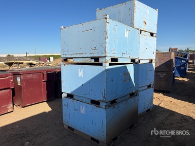 Quantity of (7) Scrap Bins