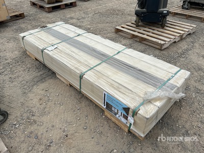 Quantity of (99) 3D WPC 94.5 in x 6 in Interior Wood Wall Panels (Unused)