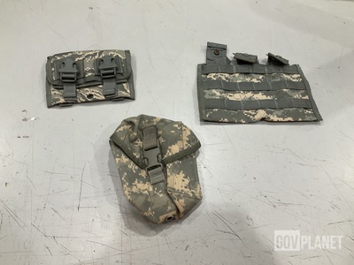 (82) M4 Three Mag Pouches, (131) First Aid Kit Pouches & Assorted Items