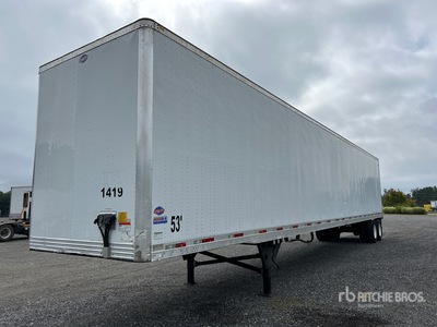 2014 Utility 53 ft x 102 in T/A Van Trailer