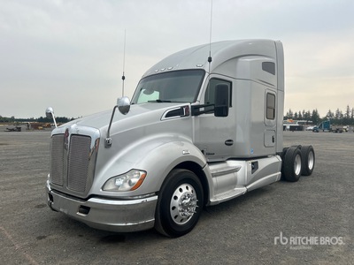 2017 Kenworth T680 6x4 T/A Sleeper Truck Tractor (Inoperable)