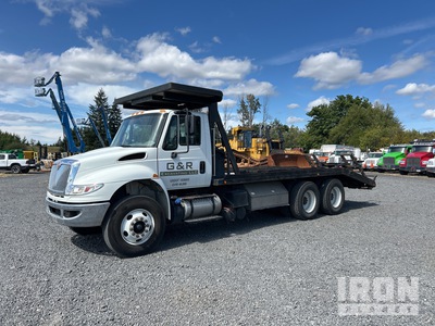 2017 International 4200 SBA 6x4 Flatbed Truck
