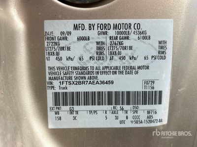 2010 Ford F-250 XLT 4x4 Extended Cab بيك اب