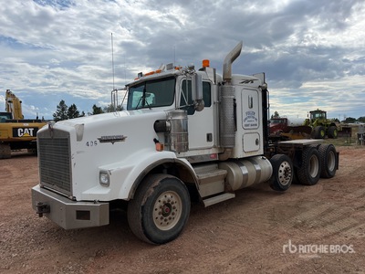 2001 Kenworth T800B 8x4 Tri/A Sleeper Truck Tractor