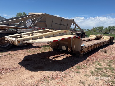 2007 Trail King TK110HDG533 55 ton Tri/A Removable Gooseneck Lowboy Trailer