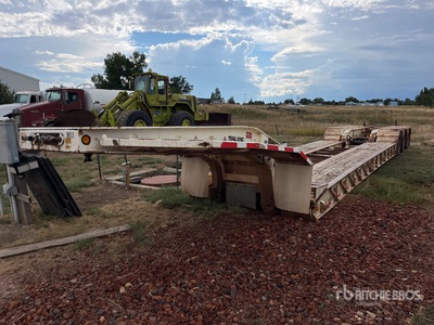 2007 Trail King TK110HDG533 55 ton Tri/A Removable Gooseneck Low Loader