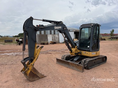 2005 John Deere 50D Mini Excavadora
