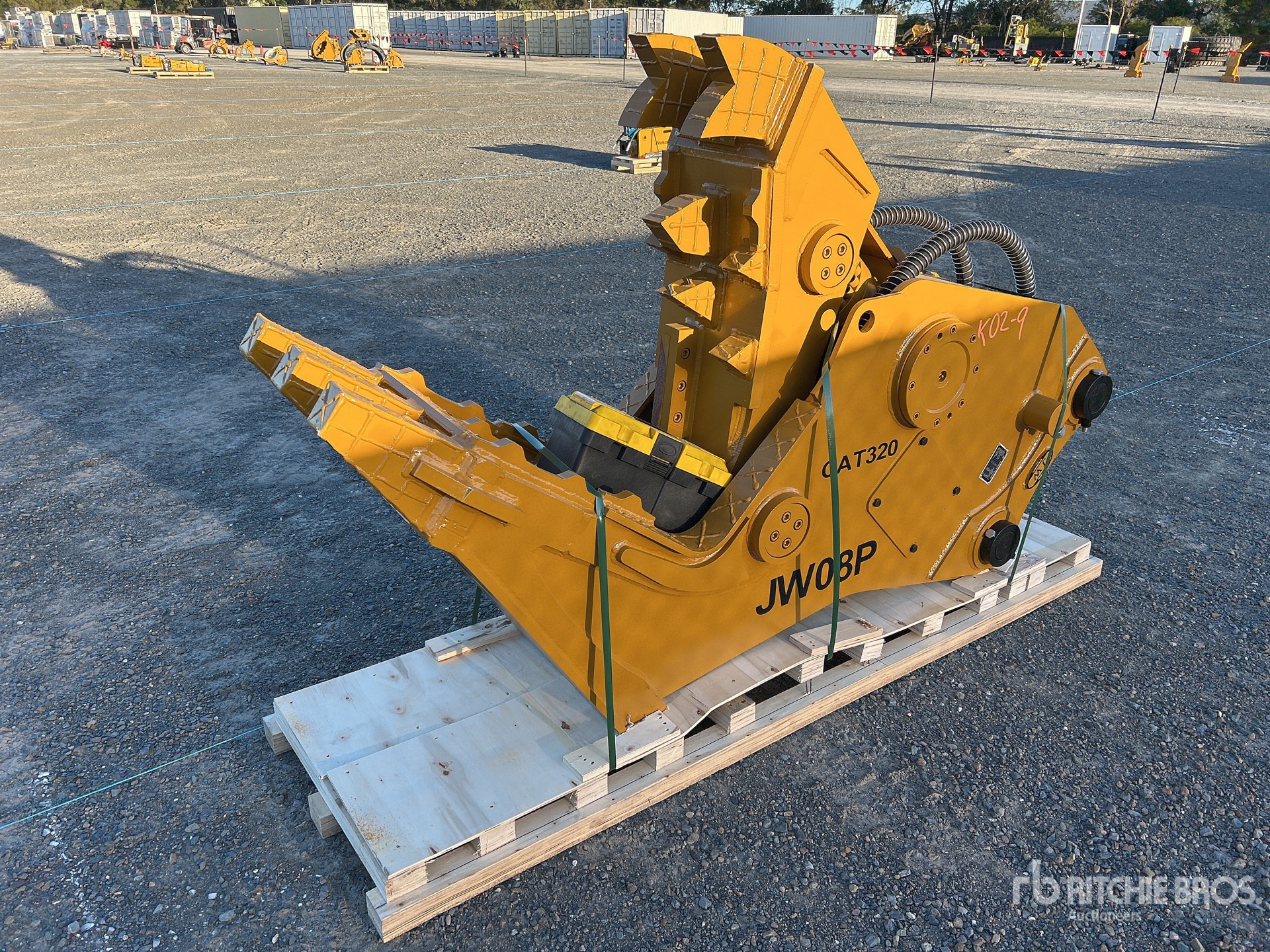 2025 JW JW08P Q/C Demolition Pulverizer - Fits 20 - 30 ton (Unused)