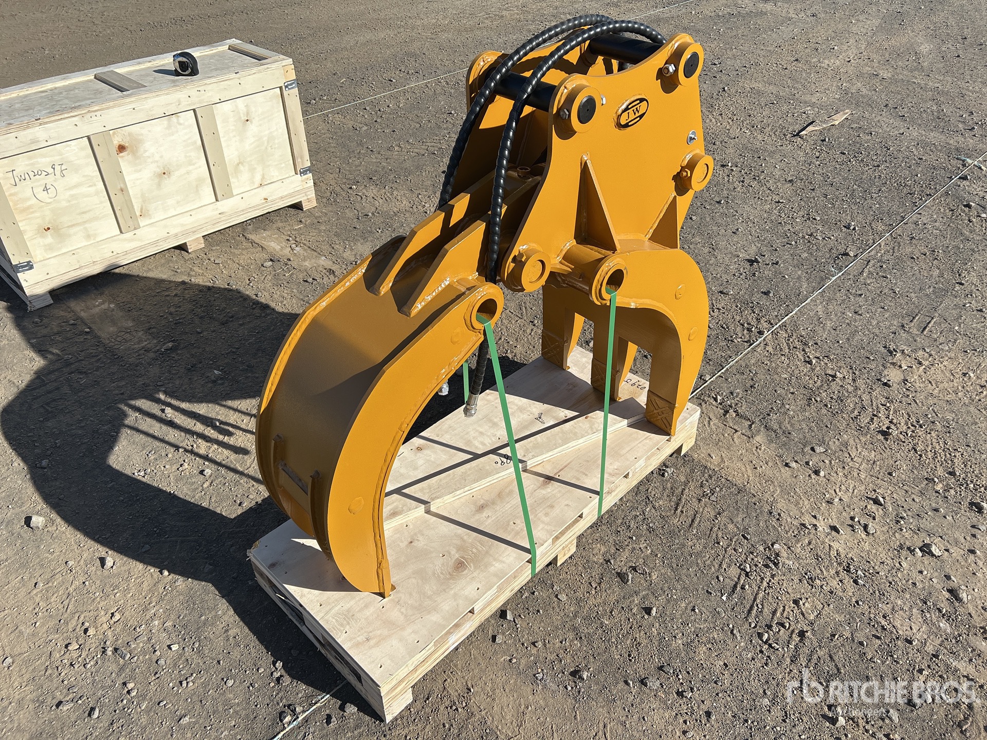 2025 JW ASC50 Q/C Excavator Grapple - Fits 4 - 7 ton (Unused)
