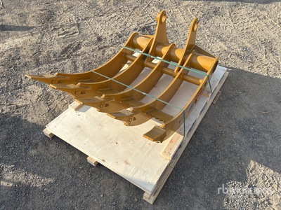 2025 TOFT TOFT06R 950 mm Excavator Rake - Fits 10 - 18 ton (Unused)