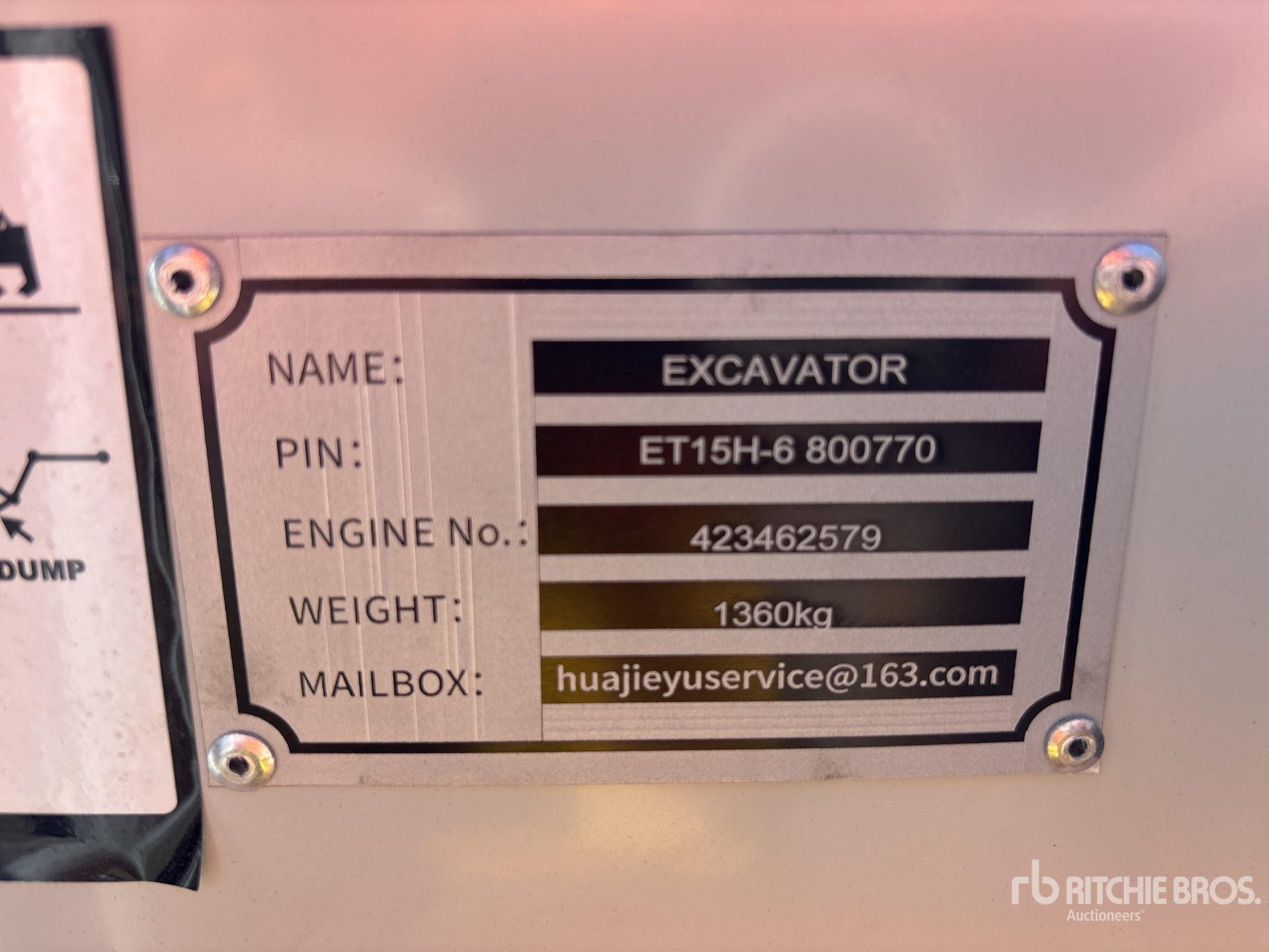 2025 BTTL BTTL15 Mini Excavator (Unused)