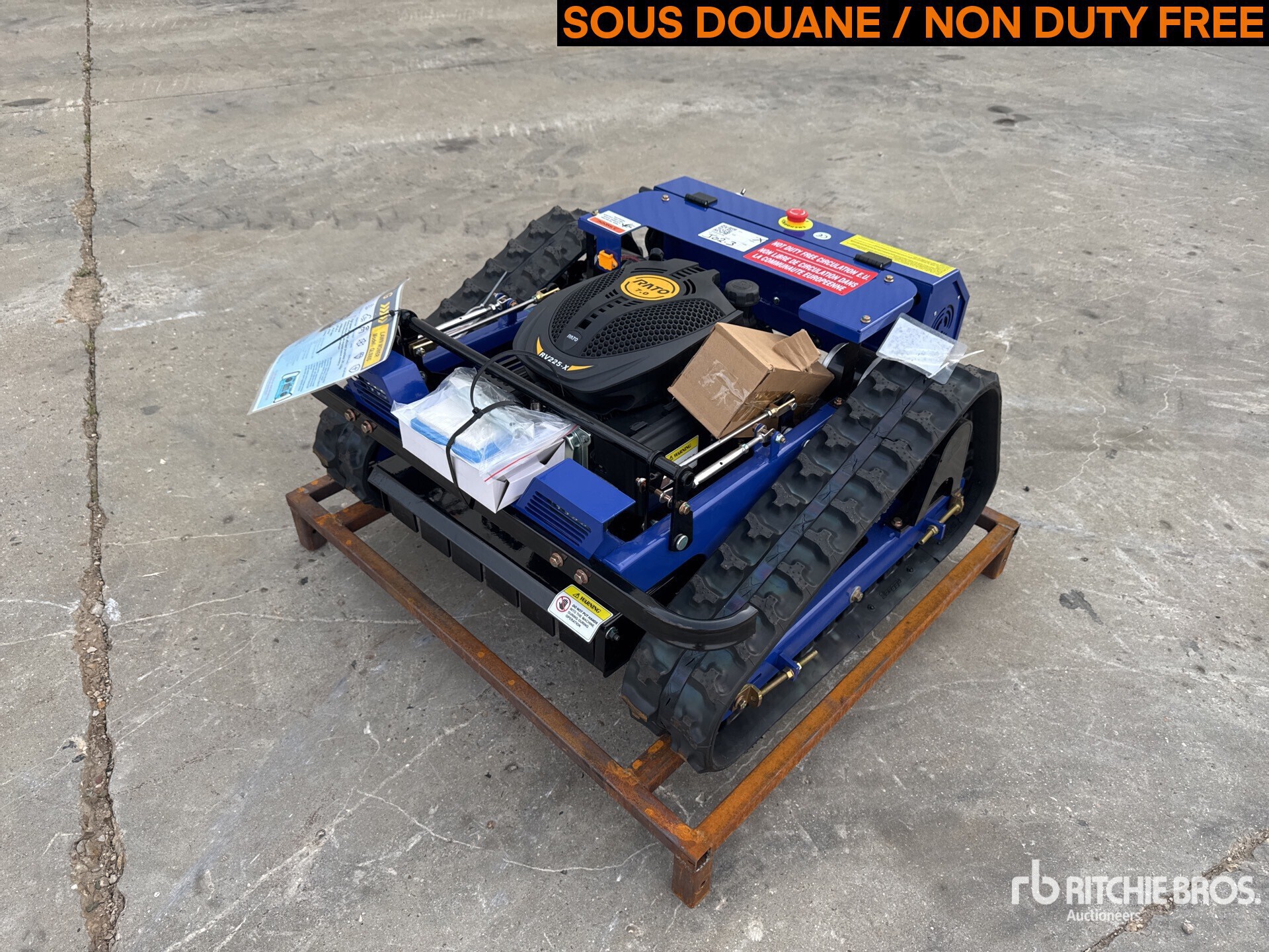 2025 OKG QL500S Remote Control Crawler Lawn Mower (Unused)
