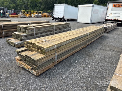 Quantity of (76) (13)2x12x20 ft (31) 2x6x20ft (32) 2x6x18ft Surplus Pressure Treated Lumber