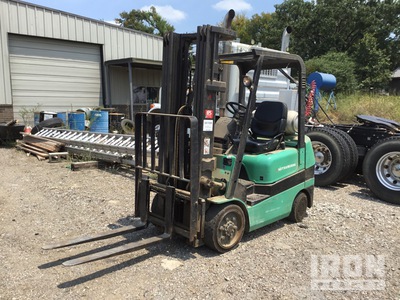 2001 Mitsubishi FGC25K 4600 lb Pneumatic Tire Forklift